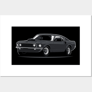 Mustang 429 Boss Posters and Art